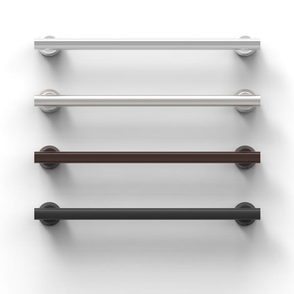 All Luxury grab bar finishes - Invisia Linear bar