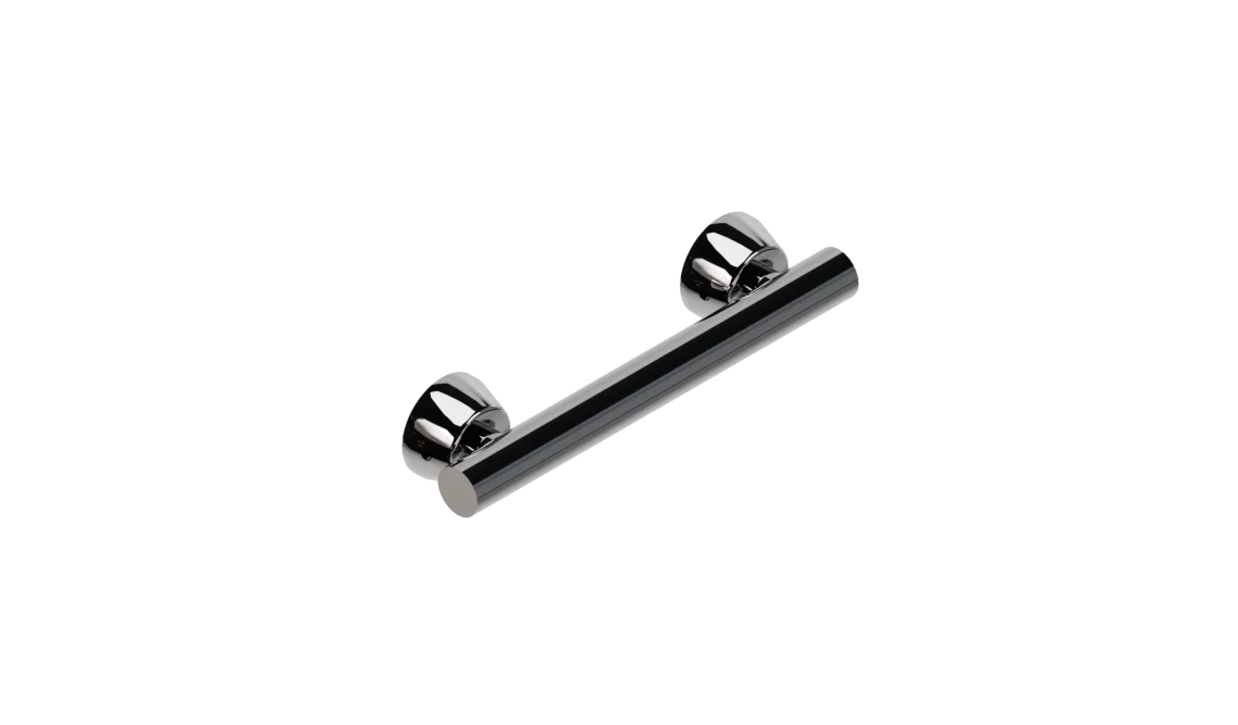 12-inch Invisia linear bar in chrome polished finish